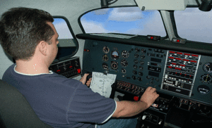Using full-immersion sims for twin training